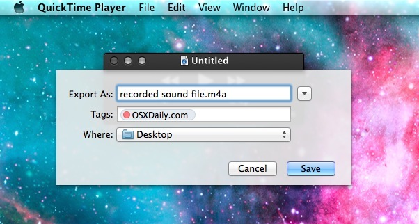 audio clip player osx