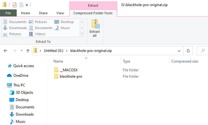 zip files for mac os x